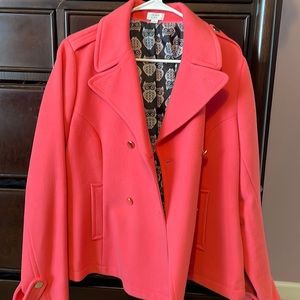 crown & ivy pea coat